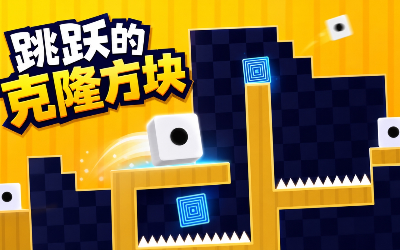 跳跃的克隆方块