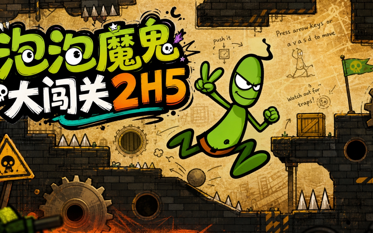 泡泡魔鬼大闯关2H5