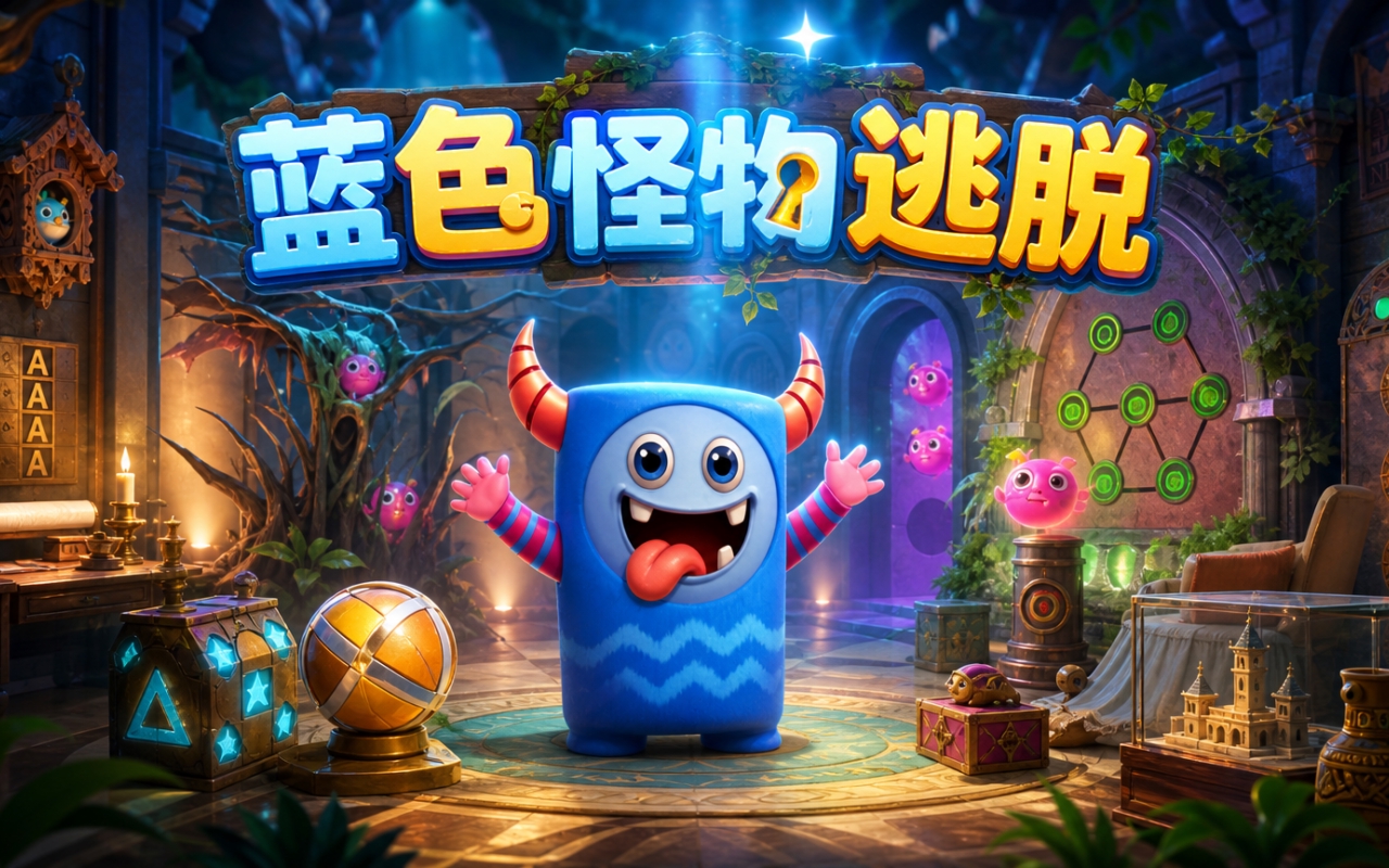 蓝色怪物逃脱
