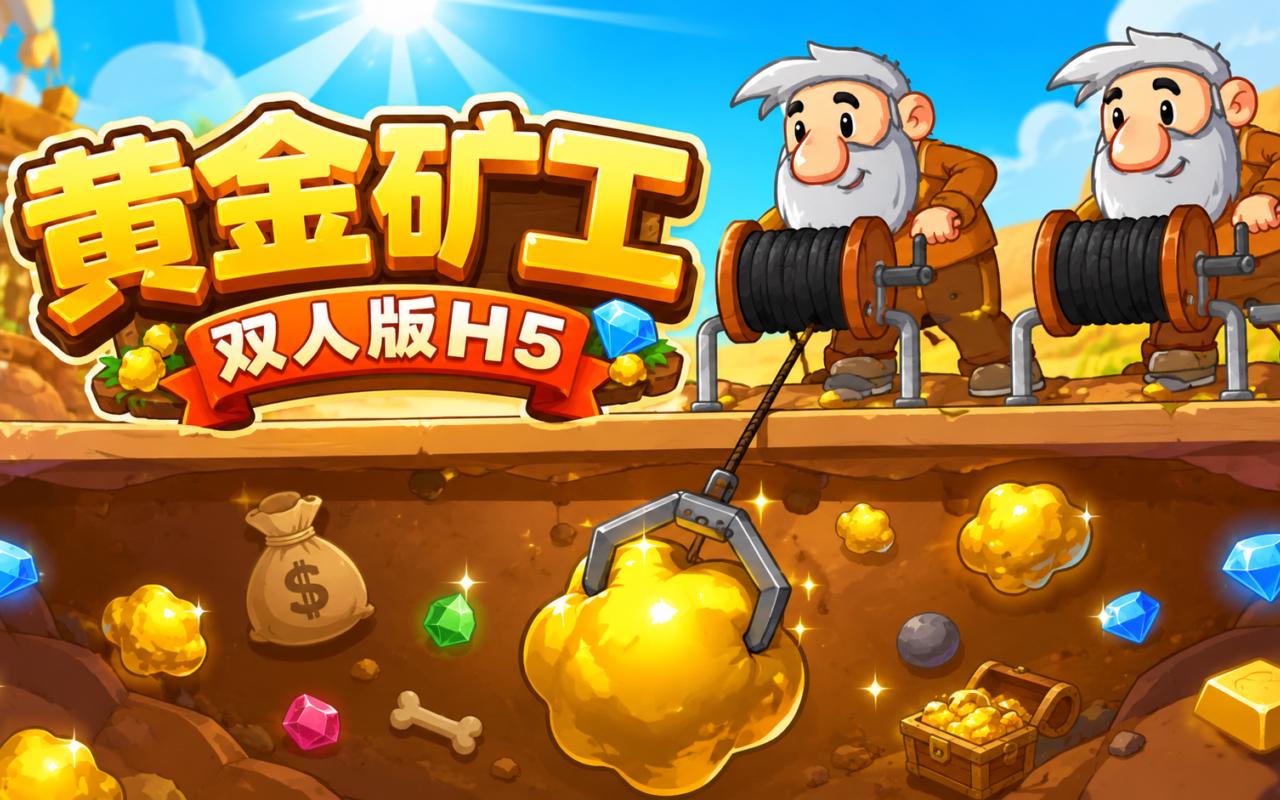 黄金矿工双人版H5