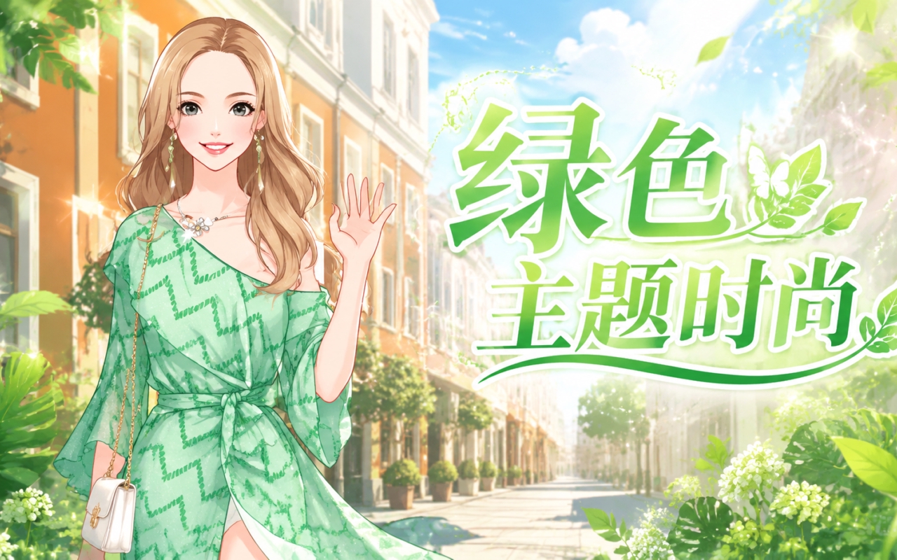 绿色主题时尚
