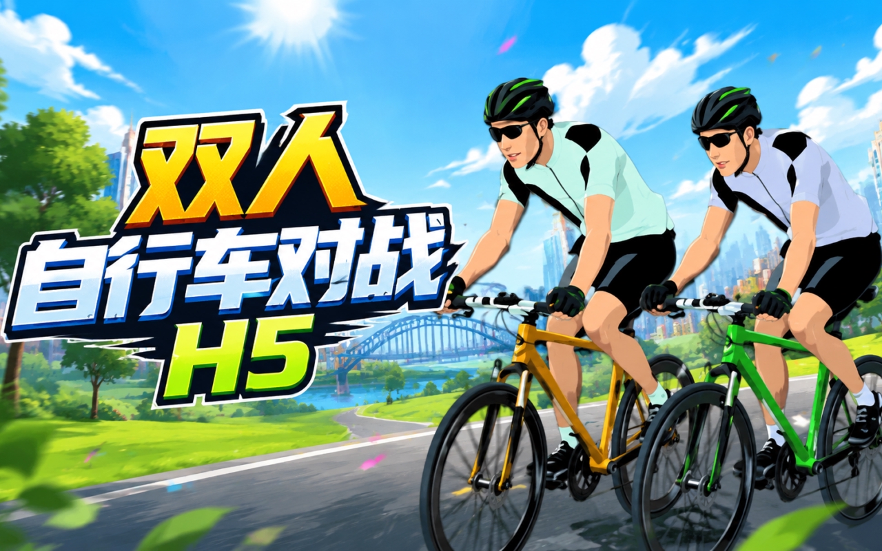 双人自行车对战H5