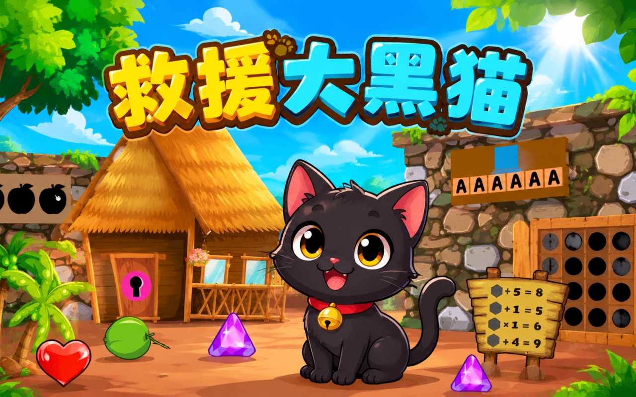 救援大黑猫