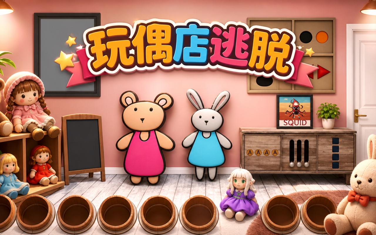 玩偶店逃脱