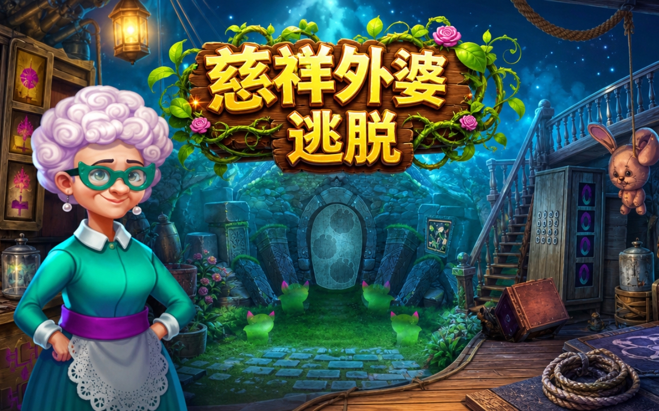慈祥外婆逃脱