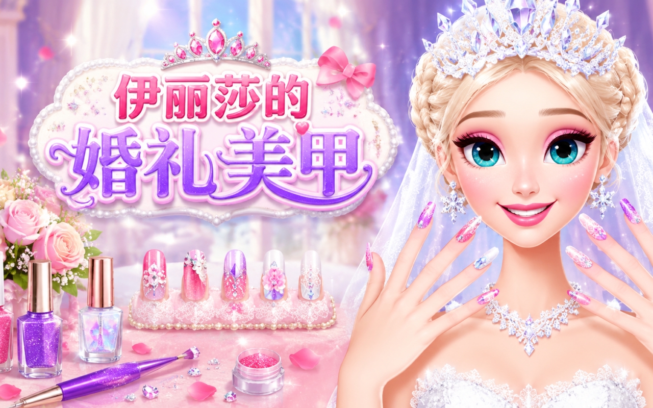 伊丽莎的婚礼美甲