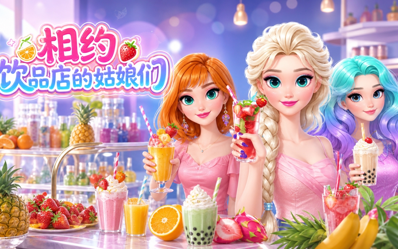 相约饮品店的姑娘们