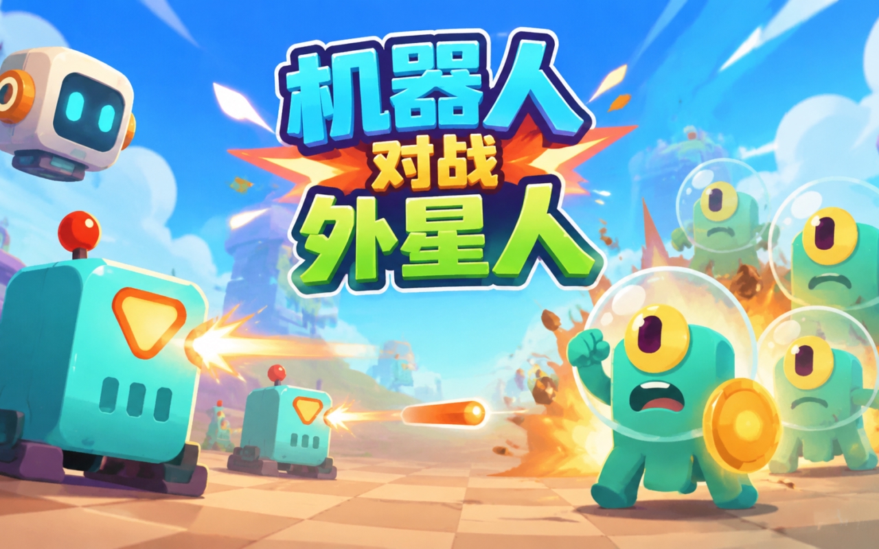机器人对战外星人