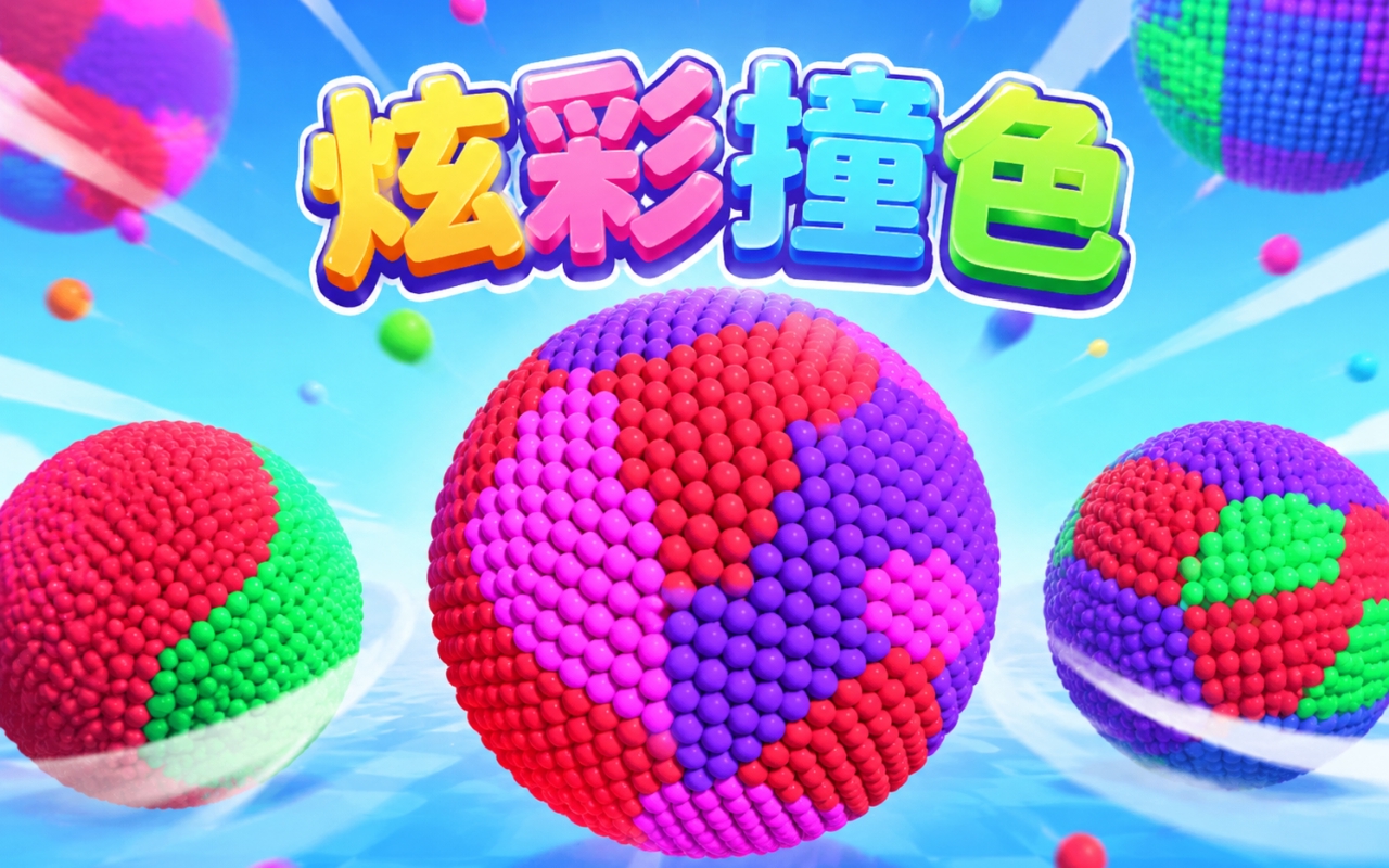 炫彩撞色