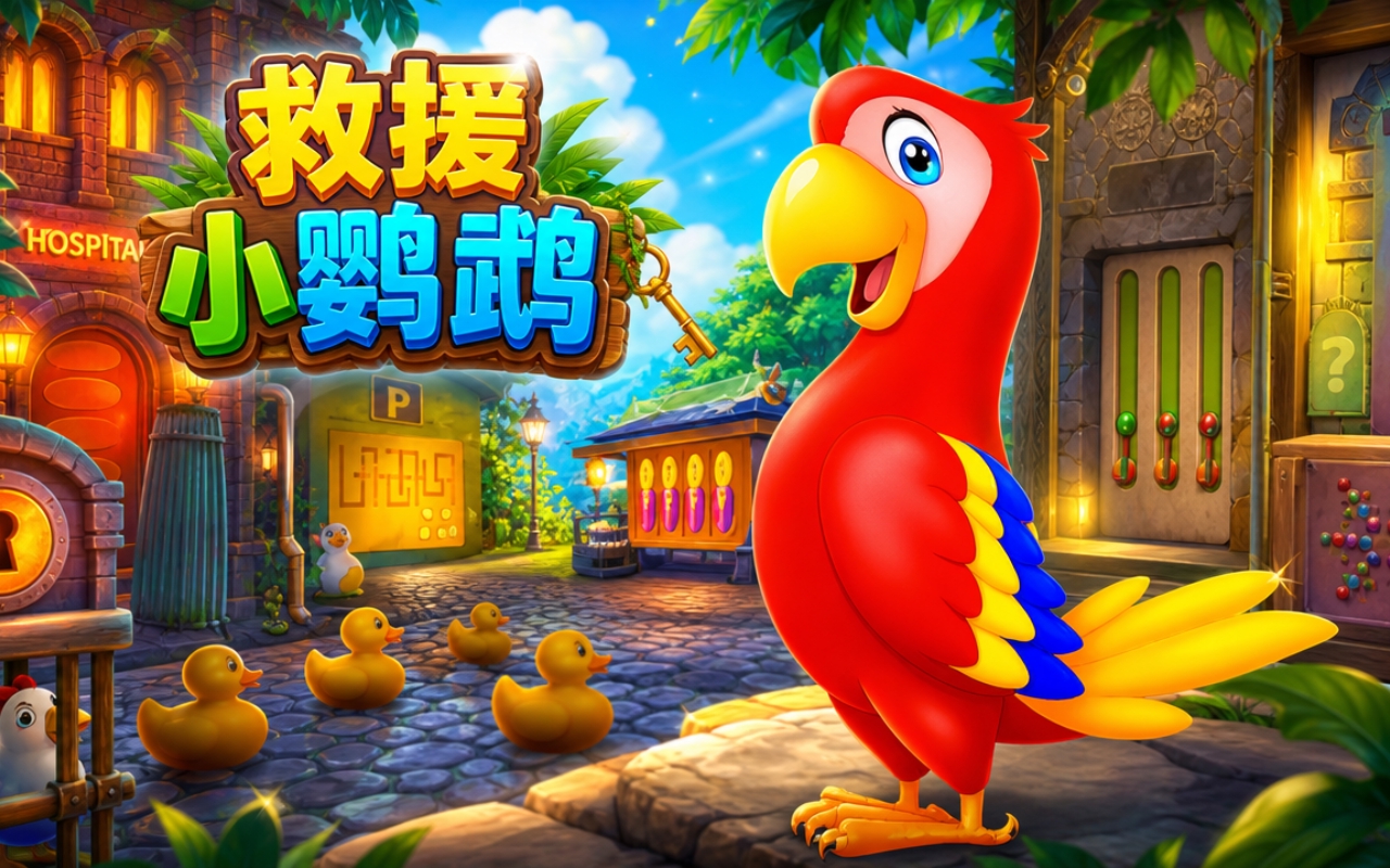救援小鹦鹉
