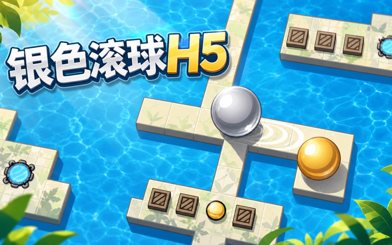 银色滚球H5