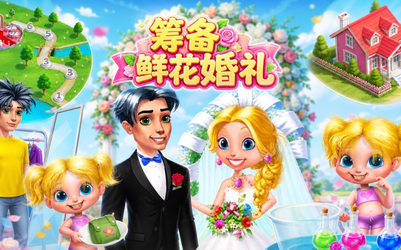 筹备鲜花婚礼