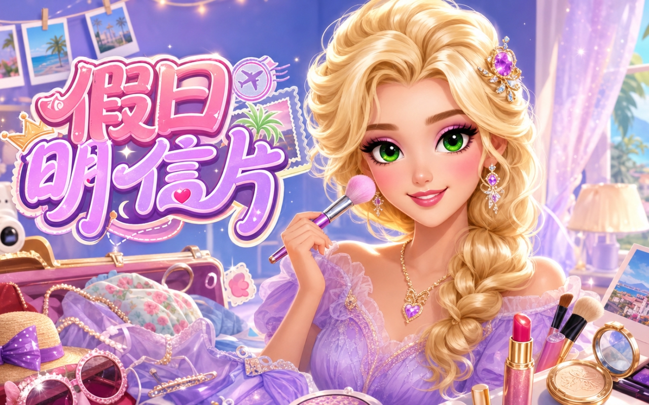 假日明信片