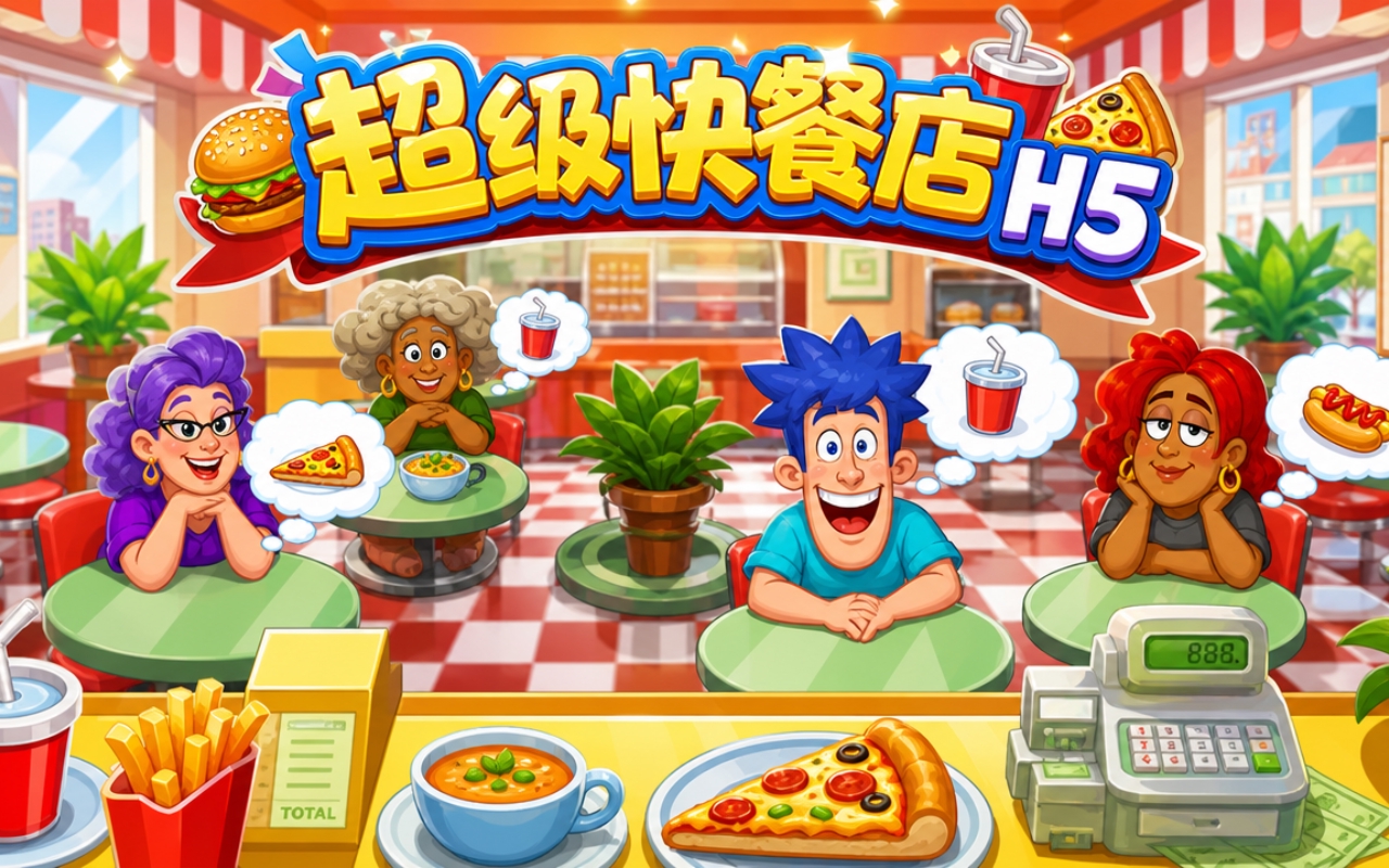 超级快餐店H5