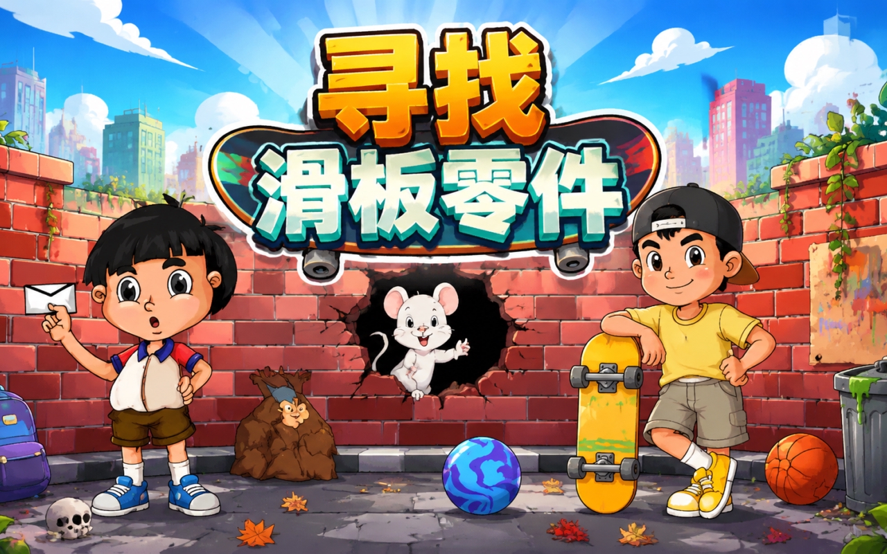 寻找滑板零件