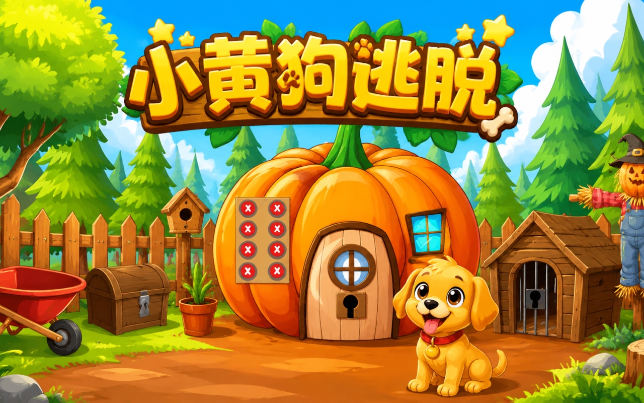 小黄狗逃脱