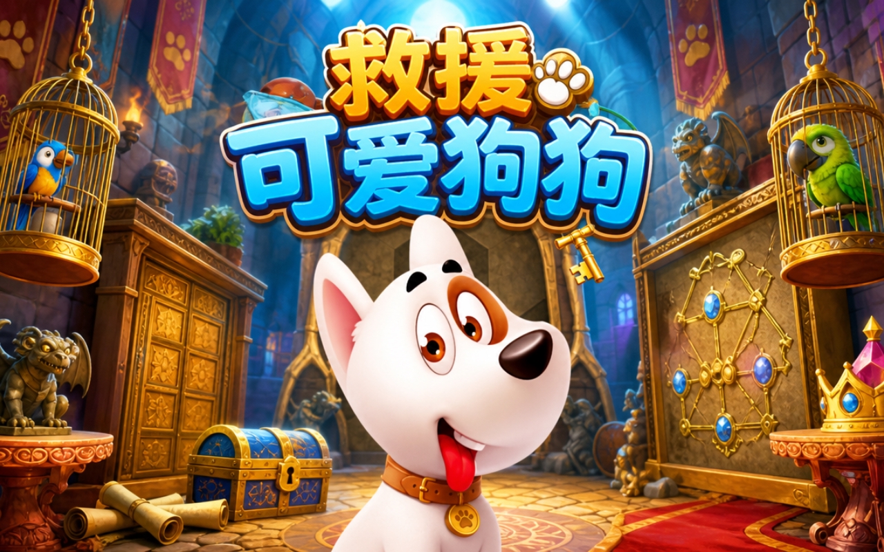 救援可爱狗狗