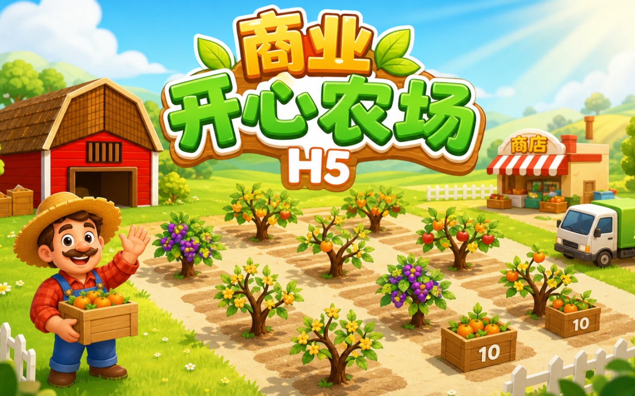 商业开心农场H5