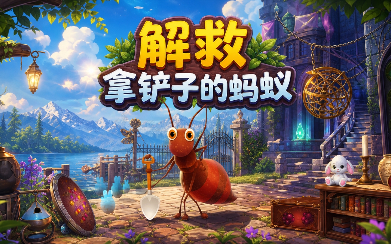 解救拿铲子的蚂蚁