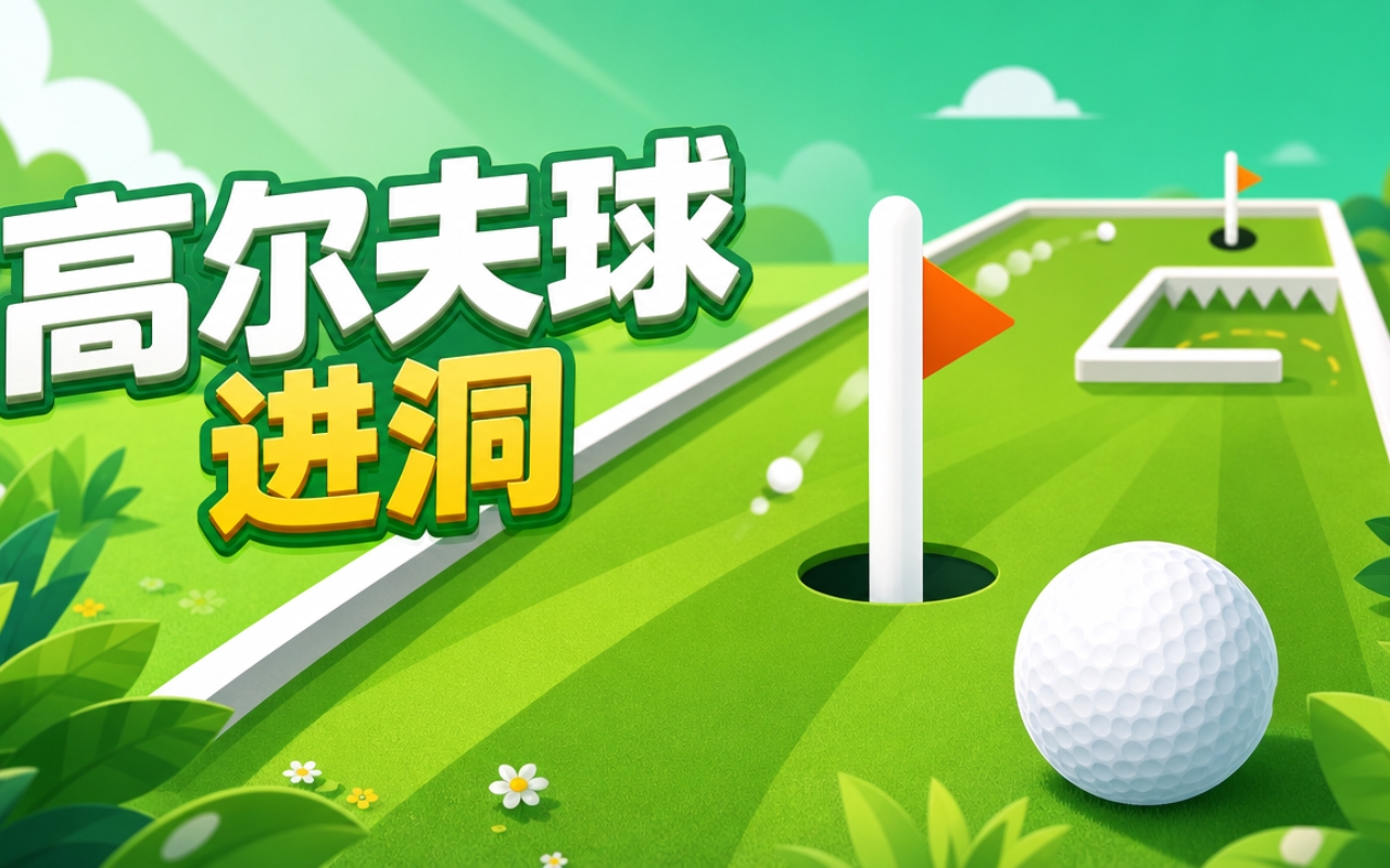 高尔夫球进洞