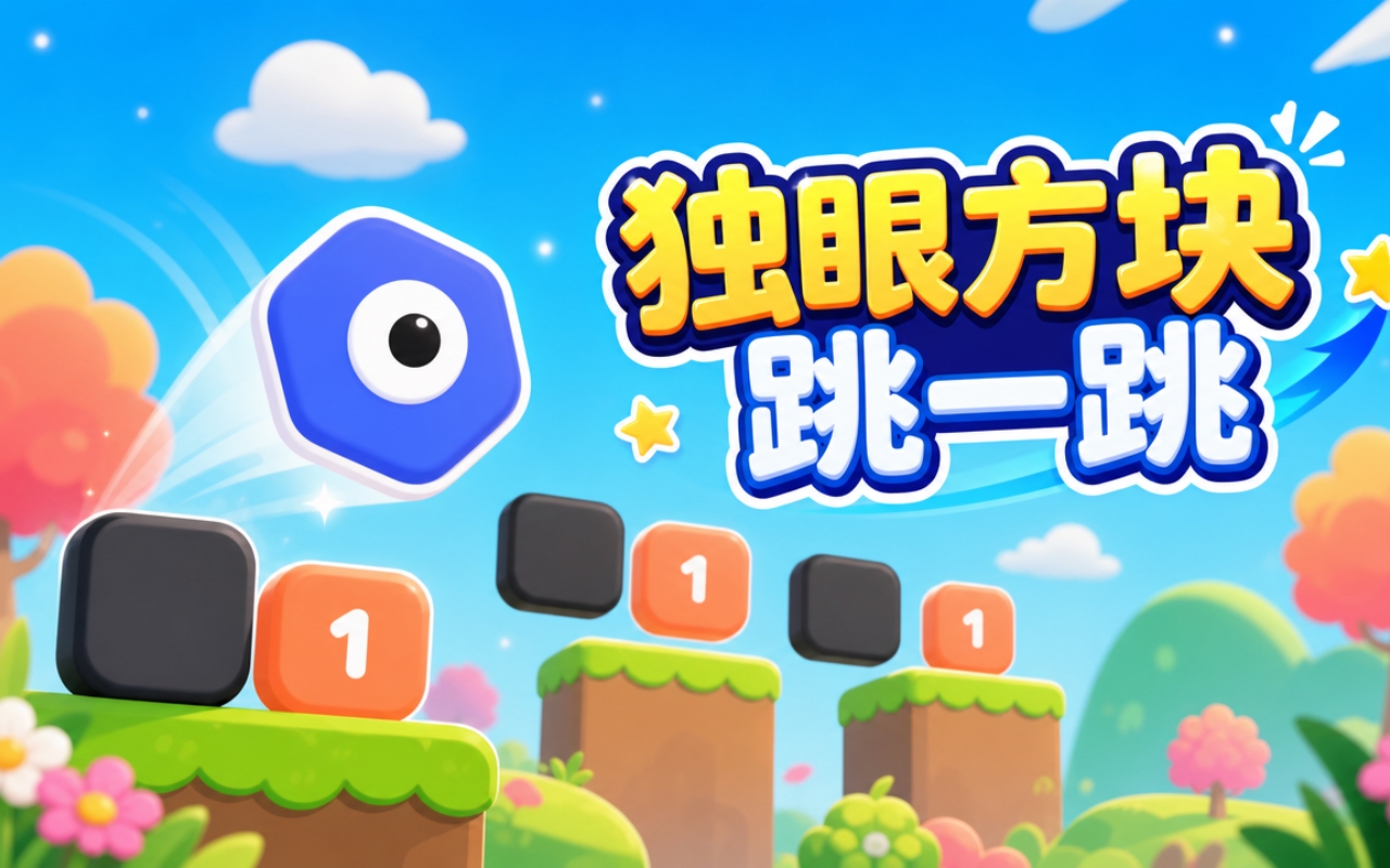 独眼方块跳一跳