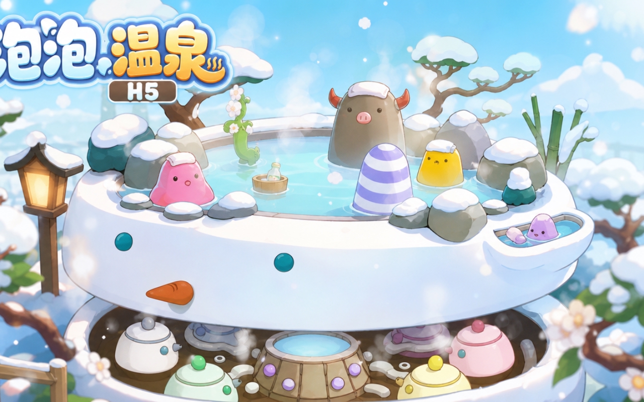 泡泡温泉H5