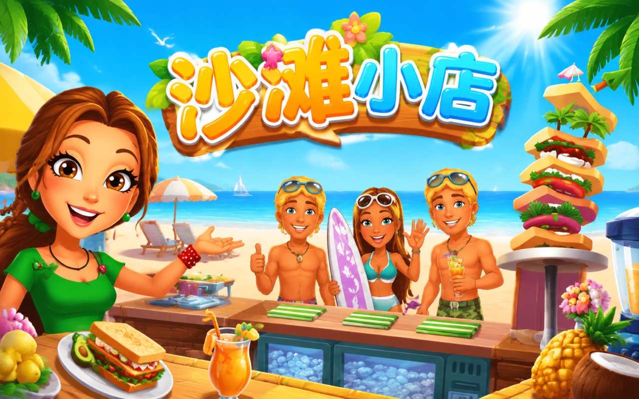 沙滩小店