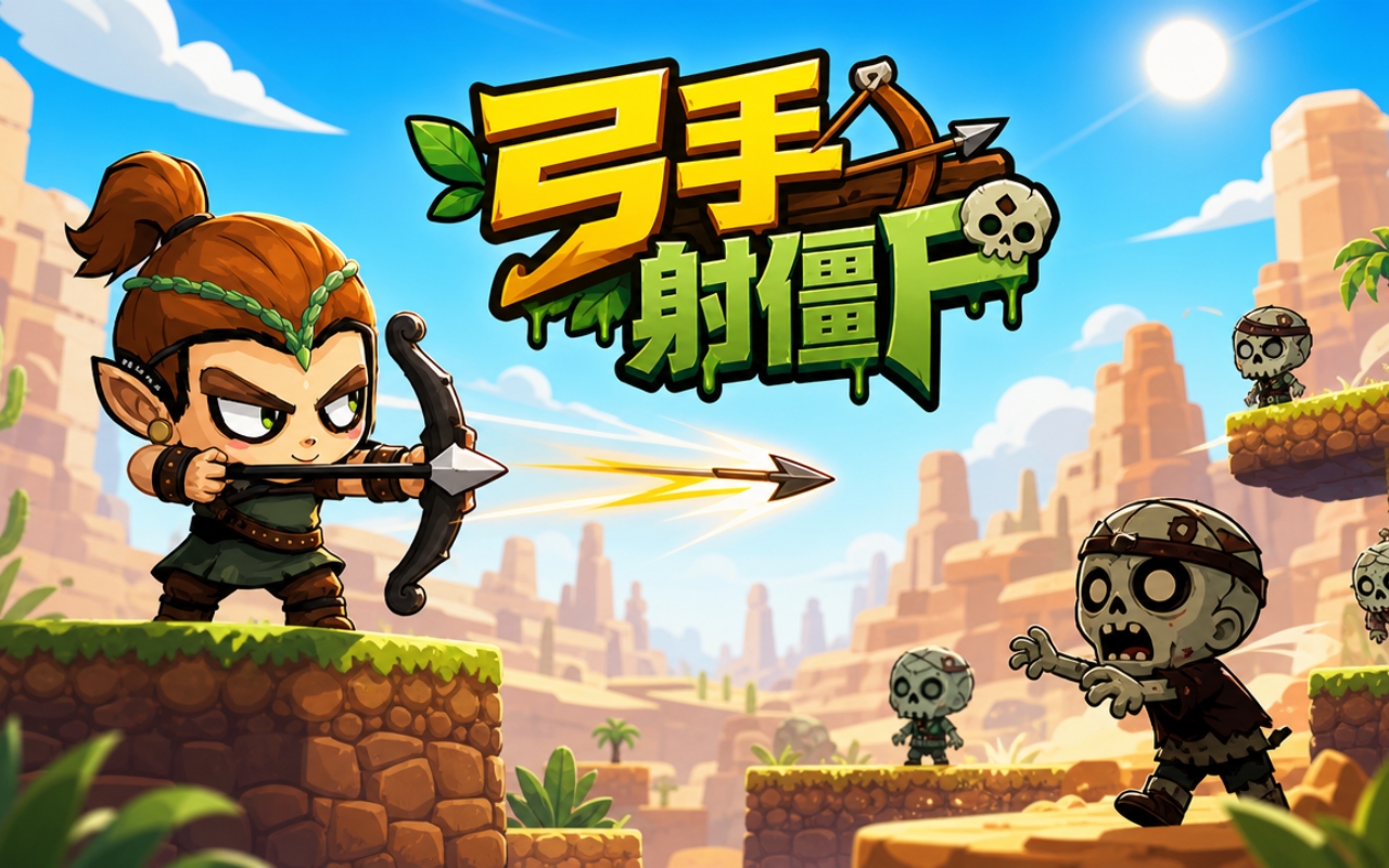 弓手射僵尸