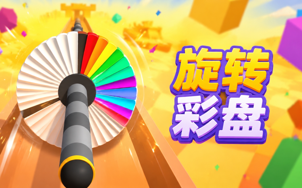 旋转彩盘