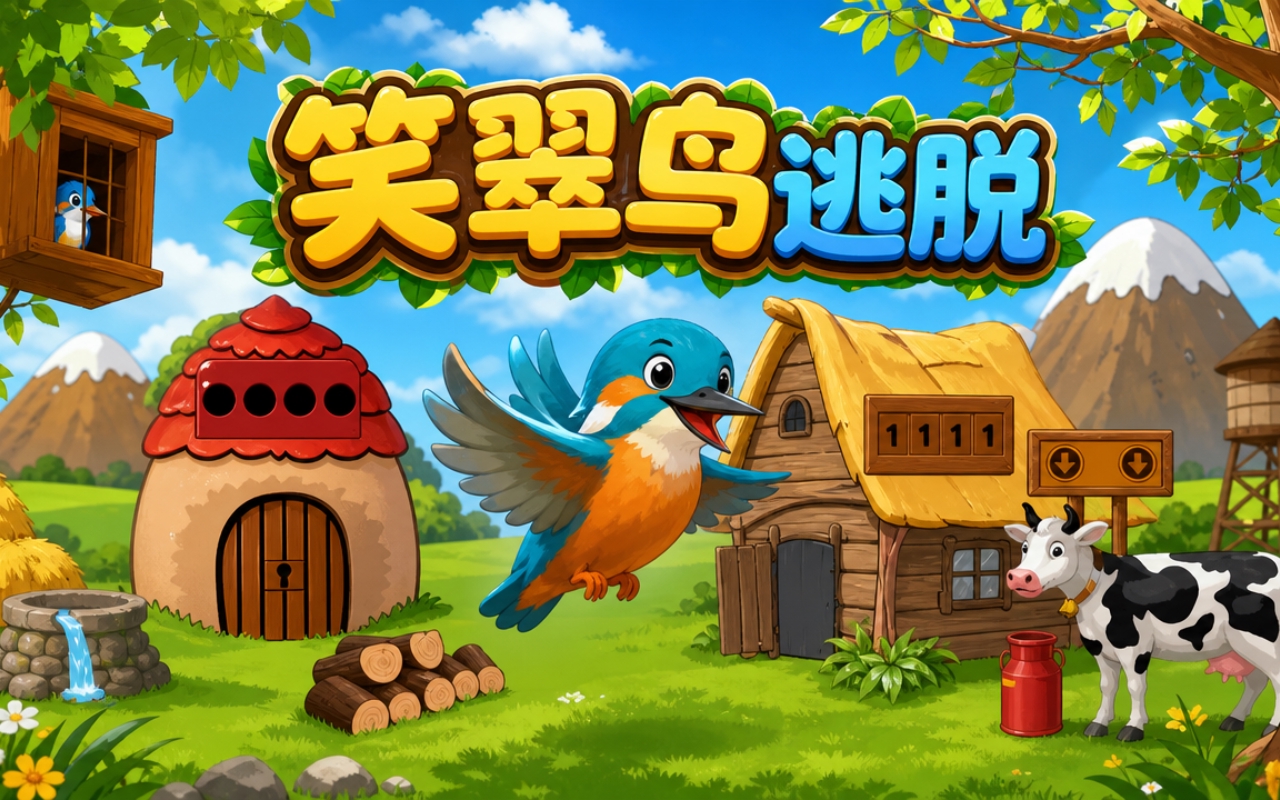 笑翠鸟逃脱