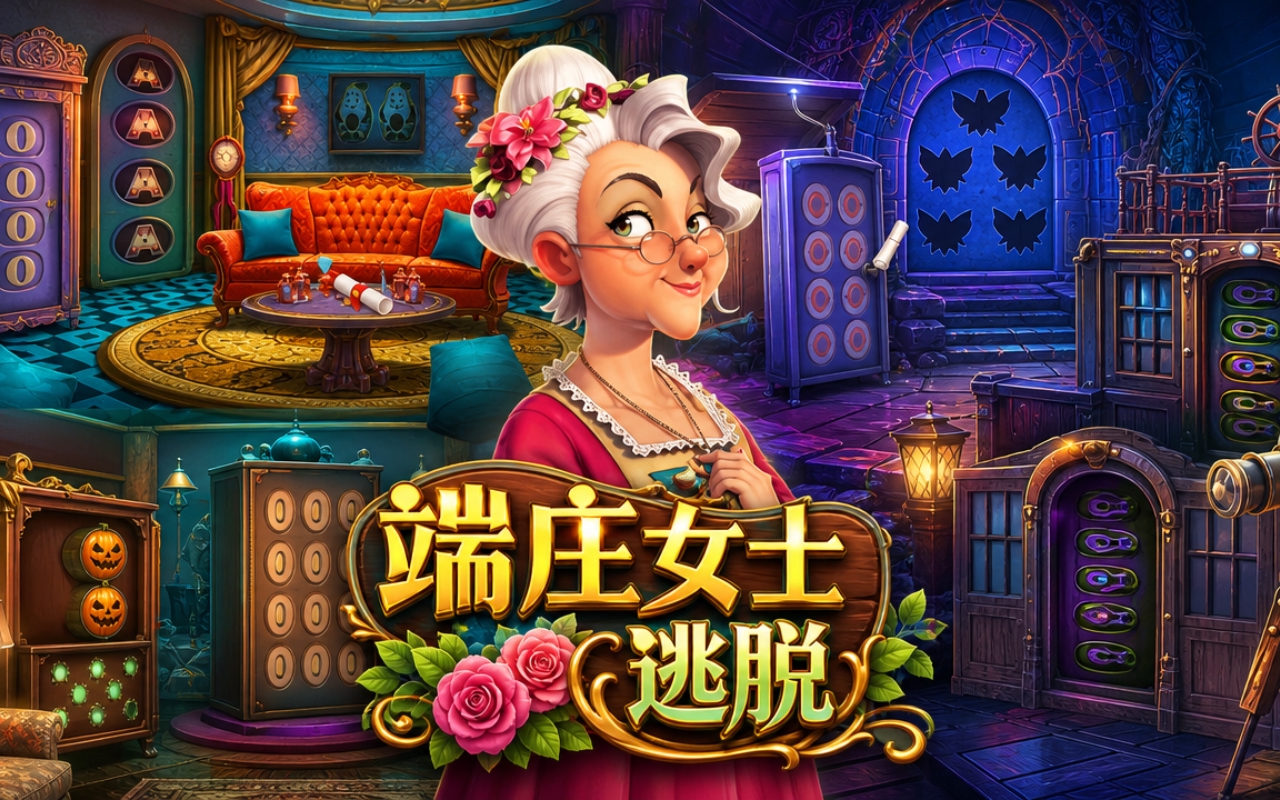 端庄女士逃脱