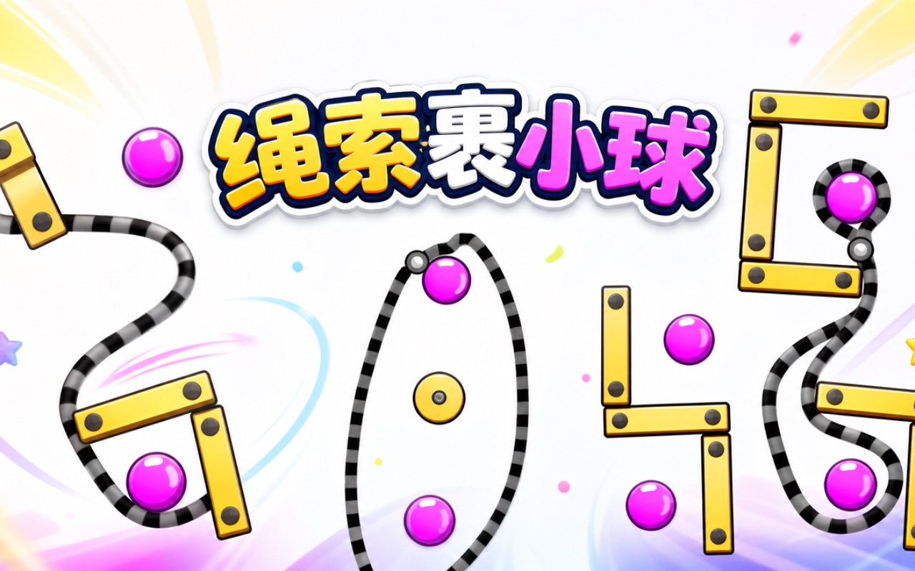 绳索裹小球