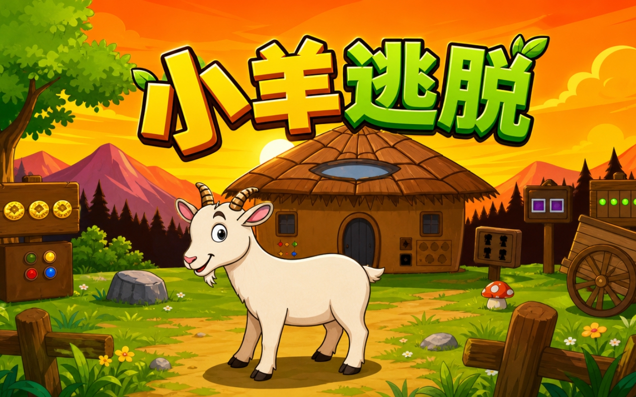 小羊逃脱