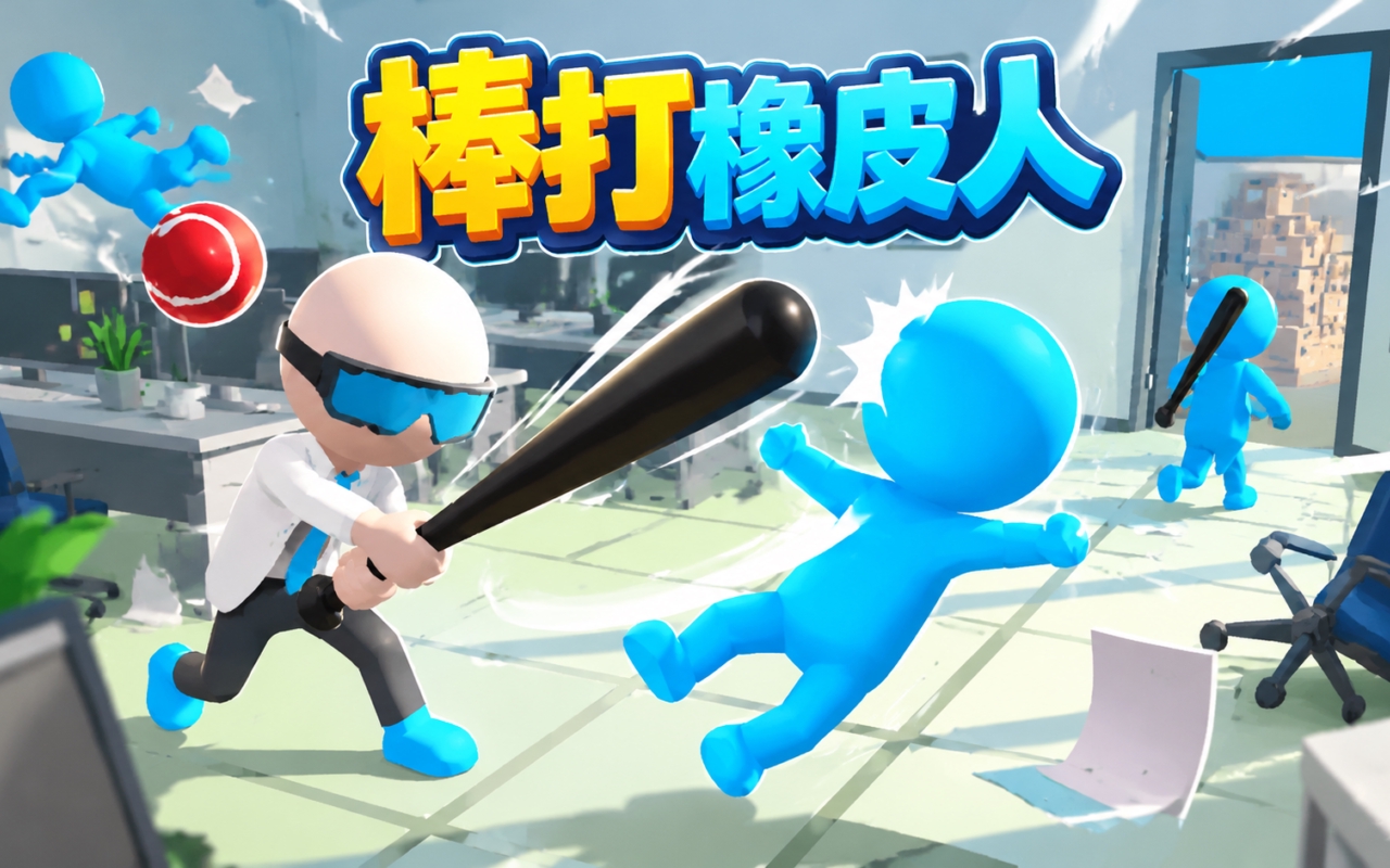 棒打橡皮人