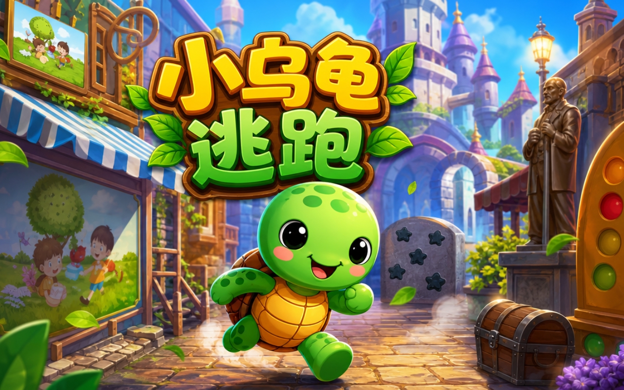 小乌龟逃跑