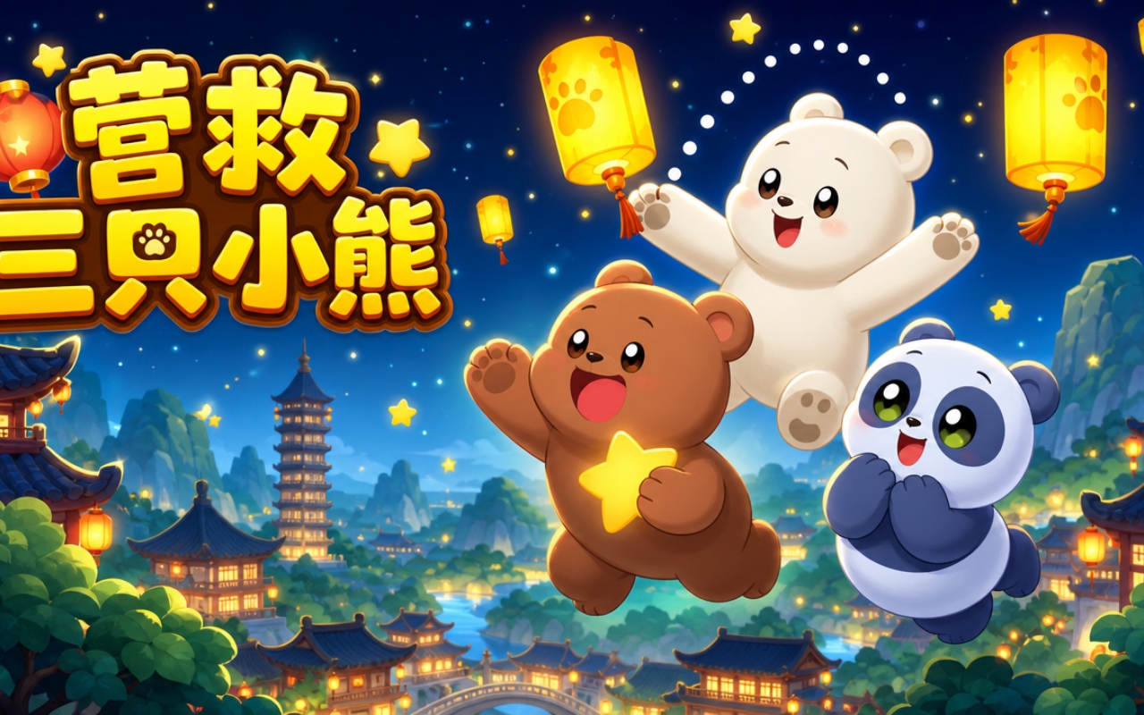 营救三只小熊
