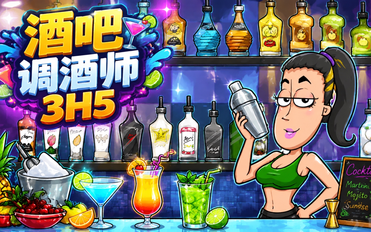 酒吧调酒师3H5