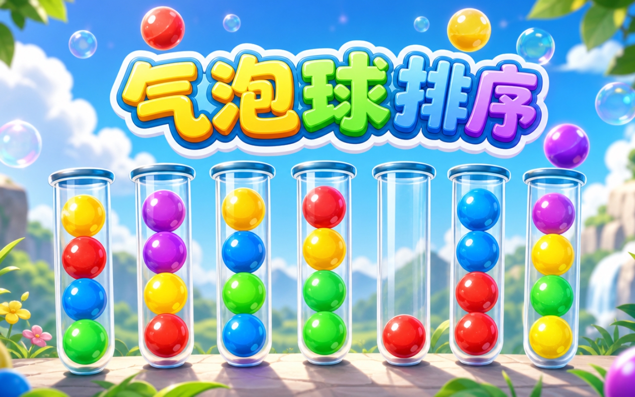 气泡球排序