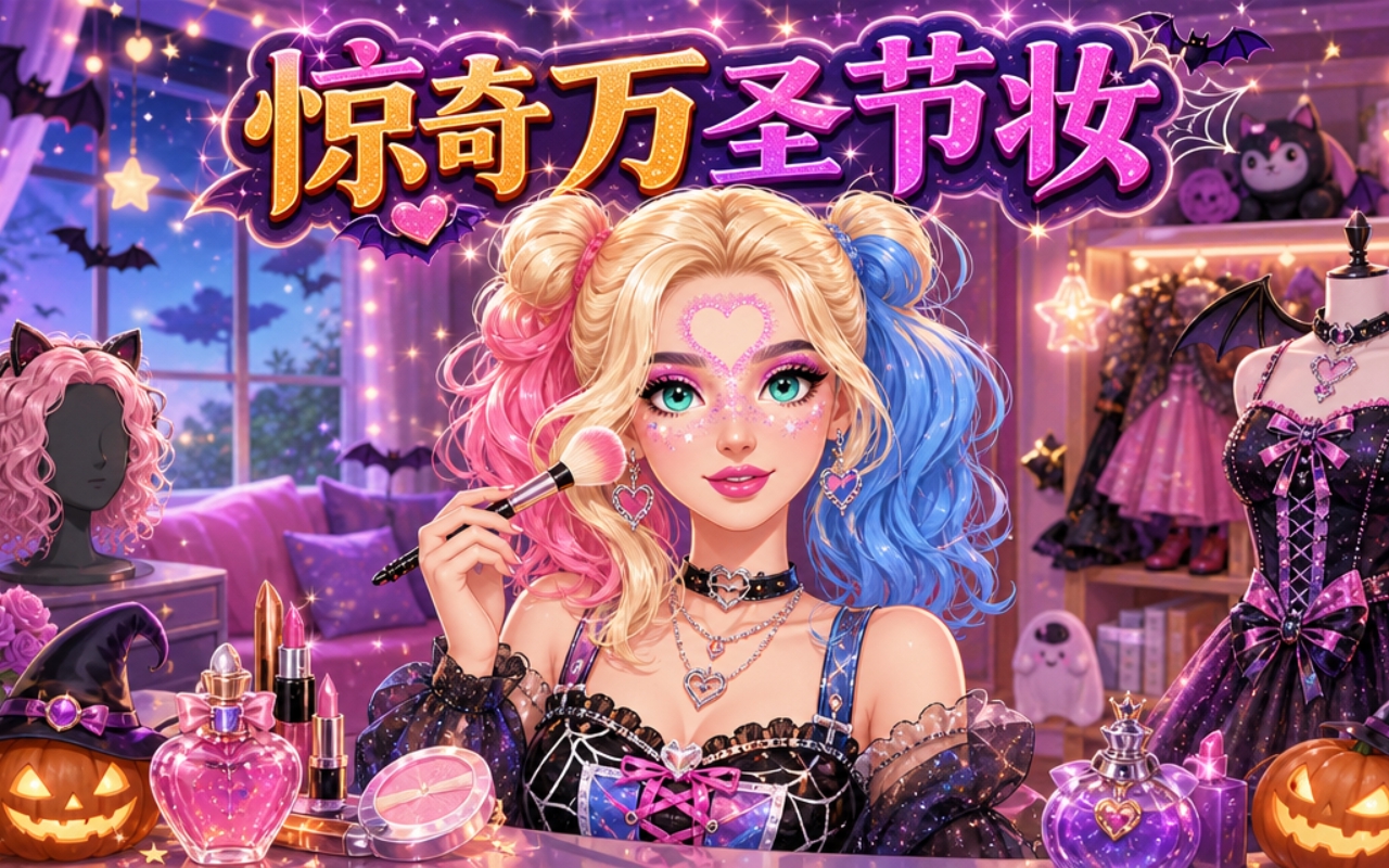惊奇万圣节妆