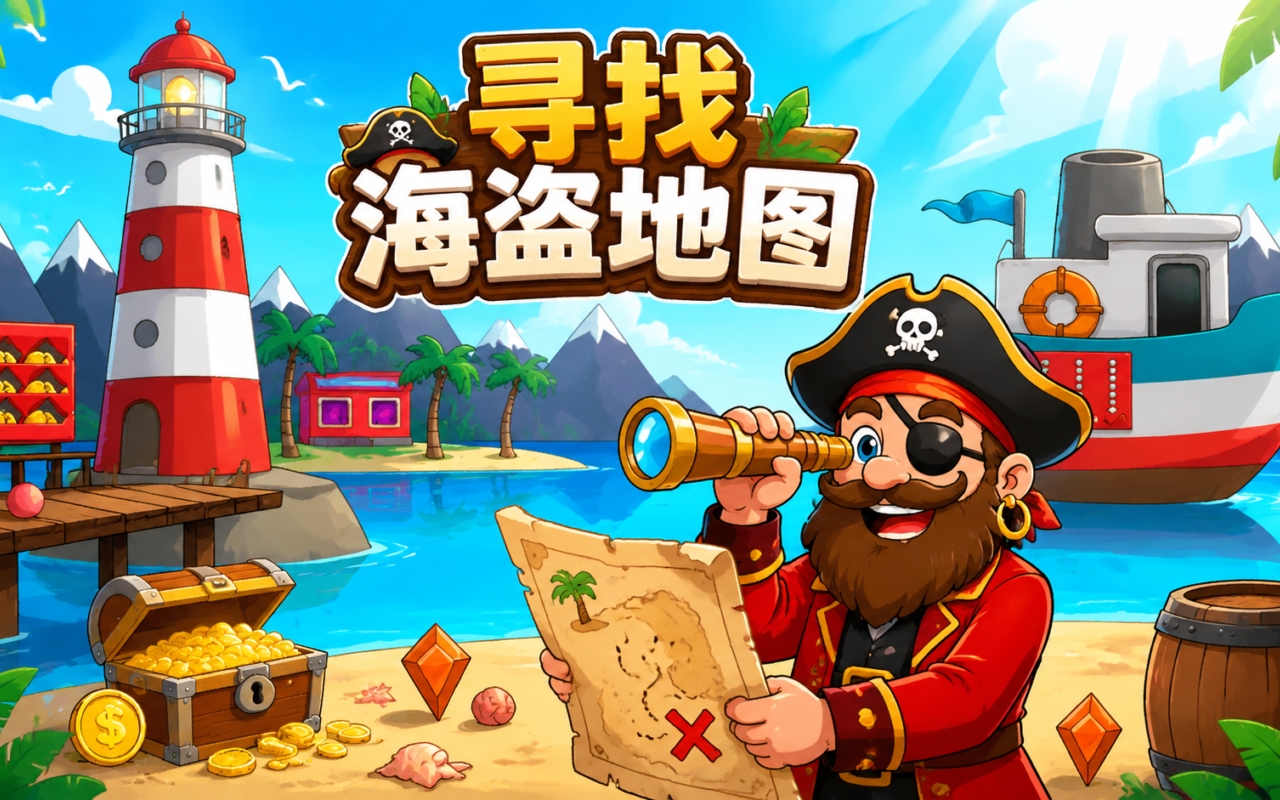 寻找海盗地图
