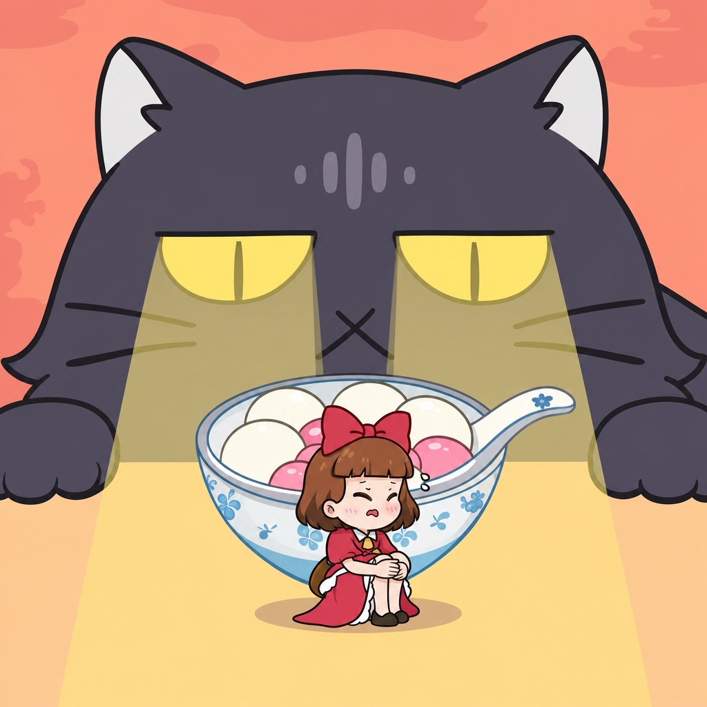 厨房躲猫猫