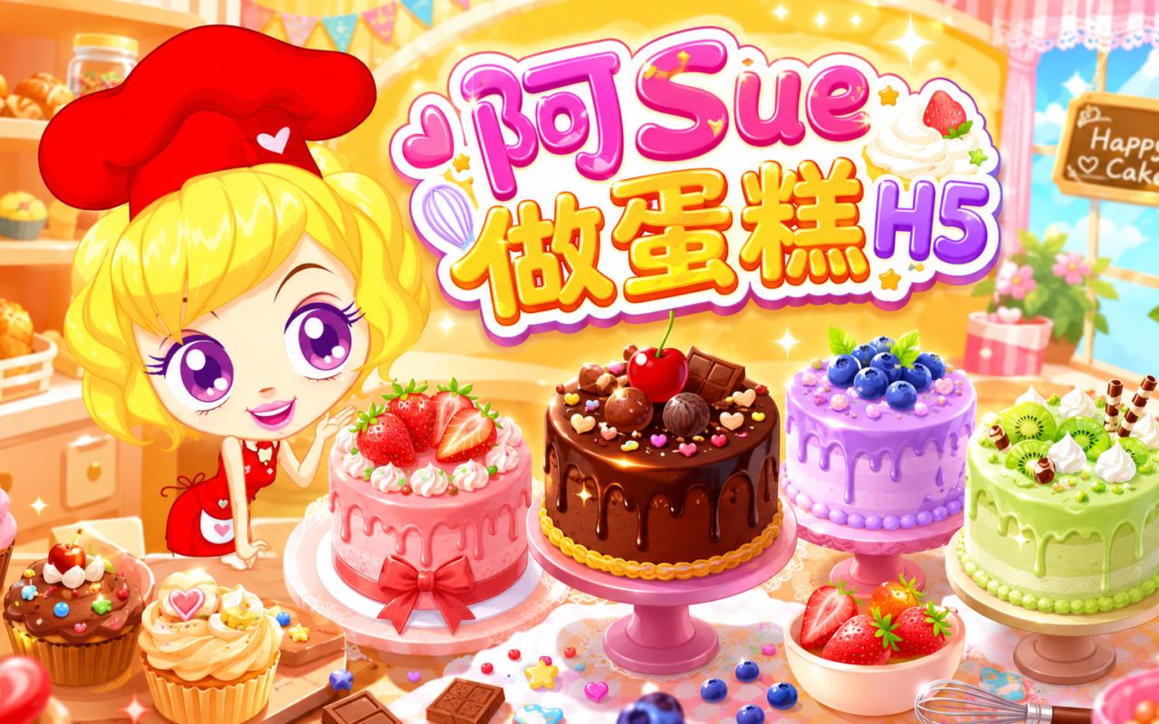 阿Sue做蛋糕H5