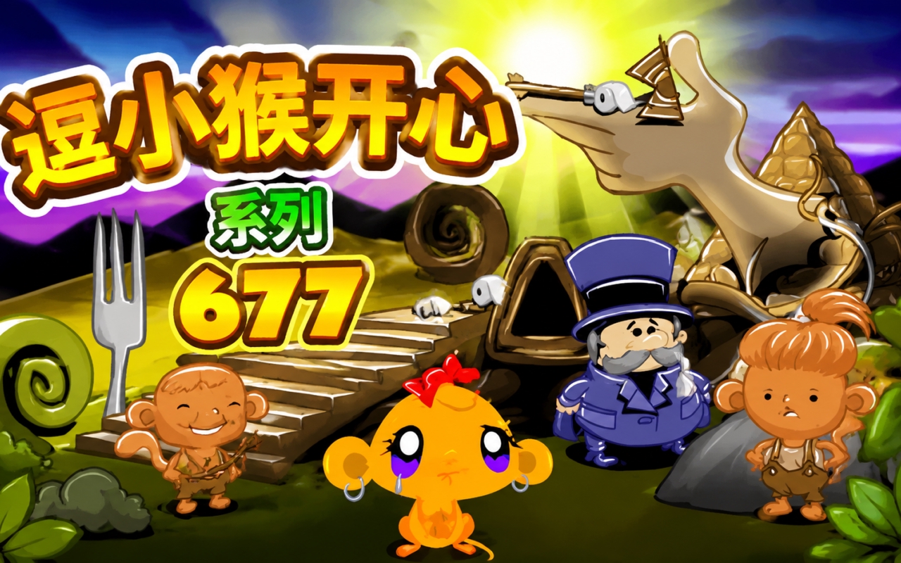 逗小猴开心系列677