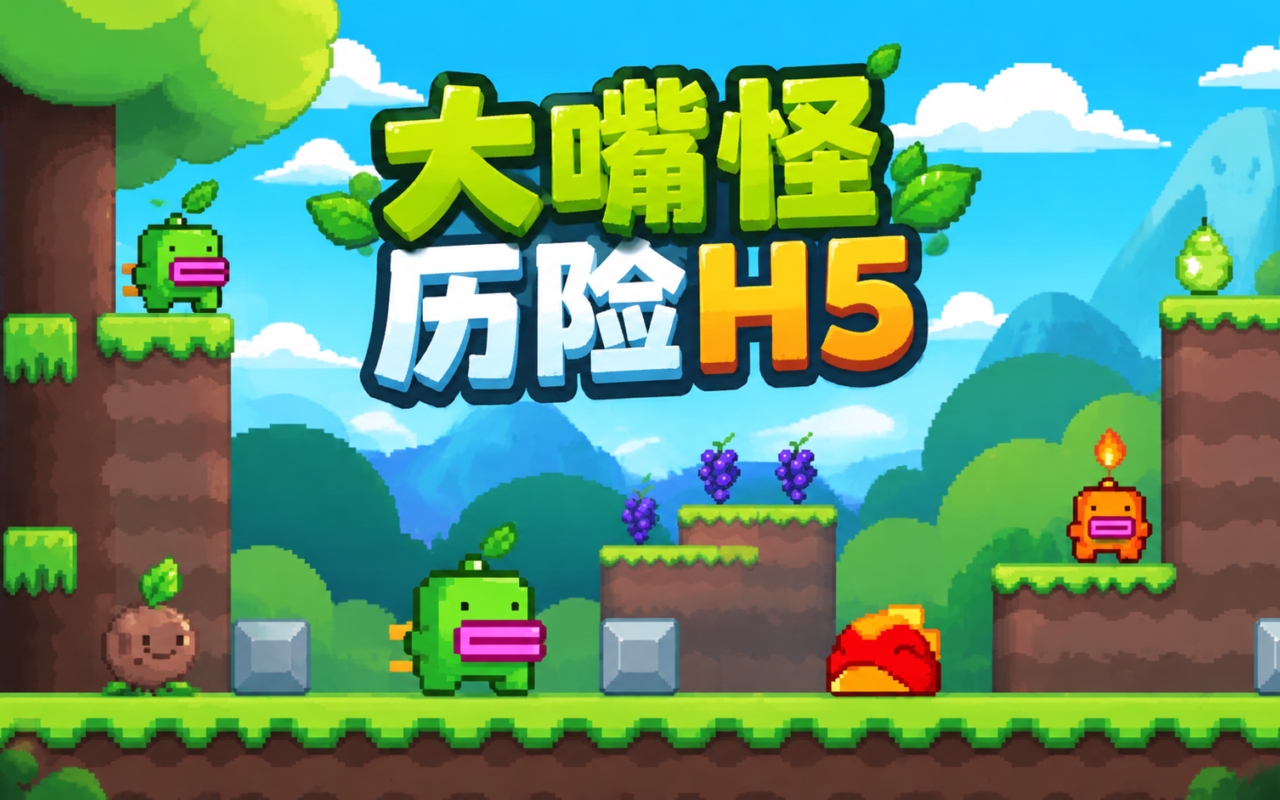 大嘴怪历险H5