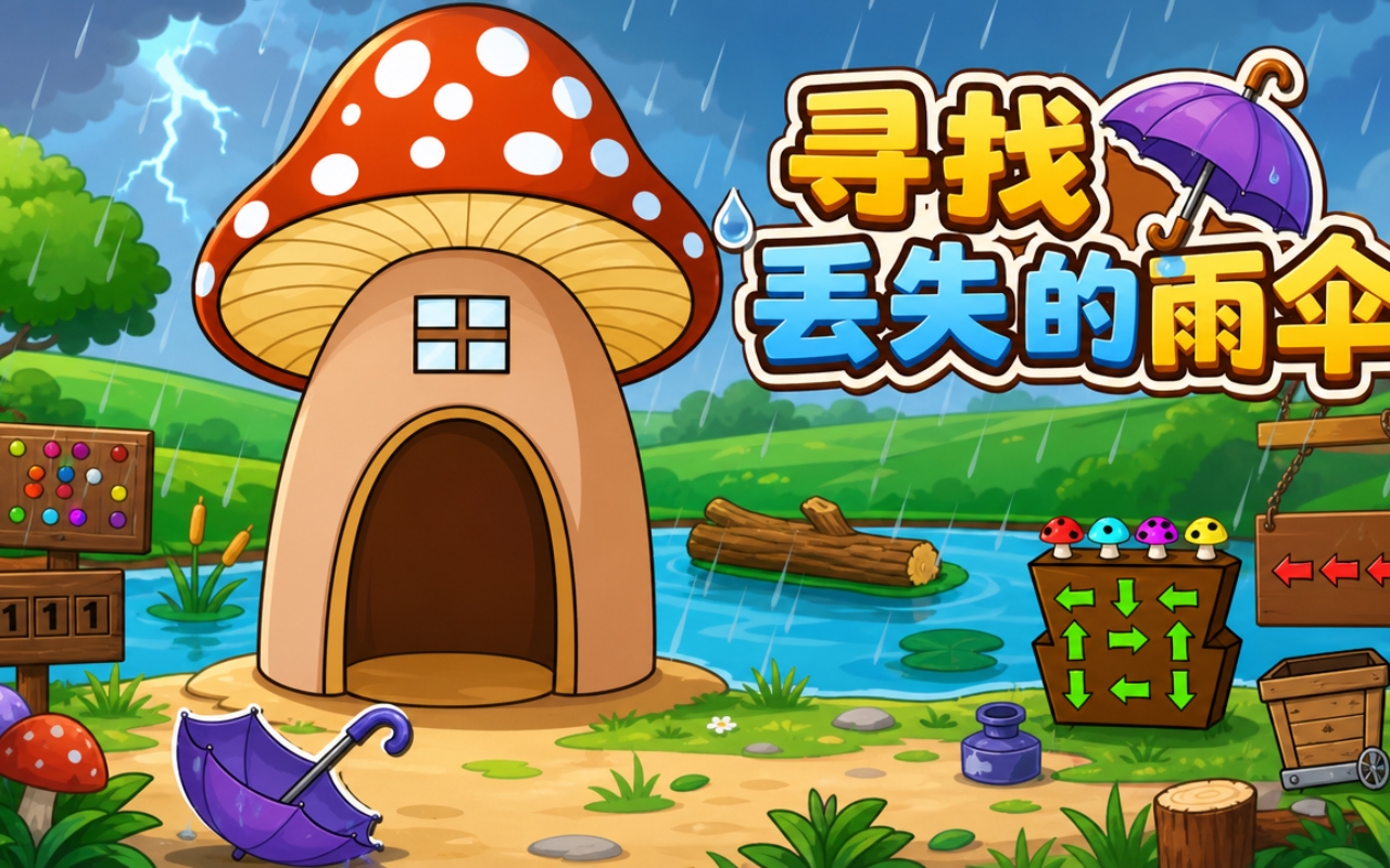 寻找丢失的雨伞