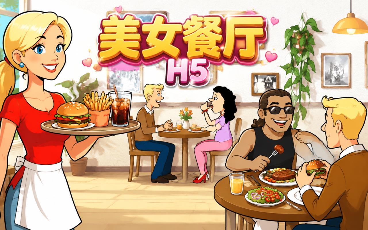 美女餐厅H5
