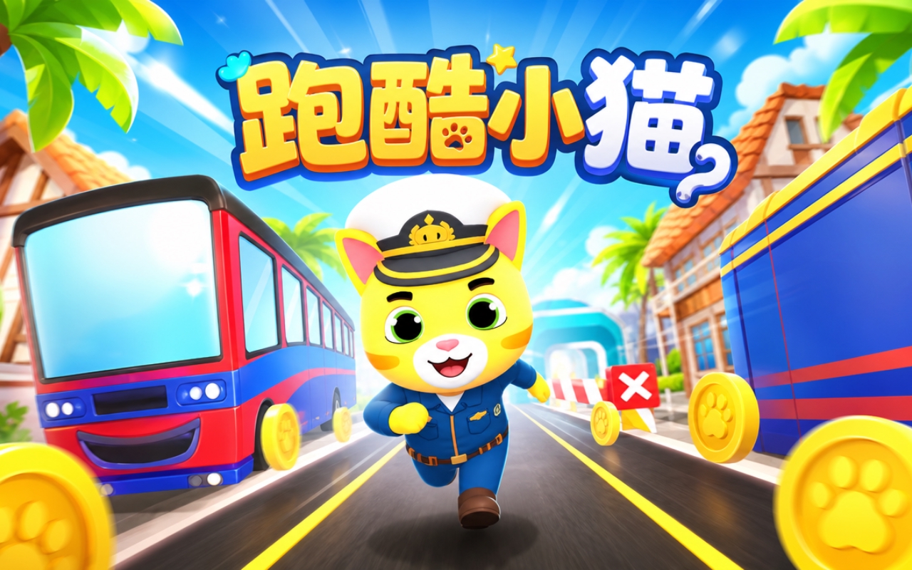 跑酷小猫