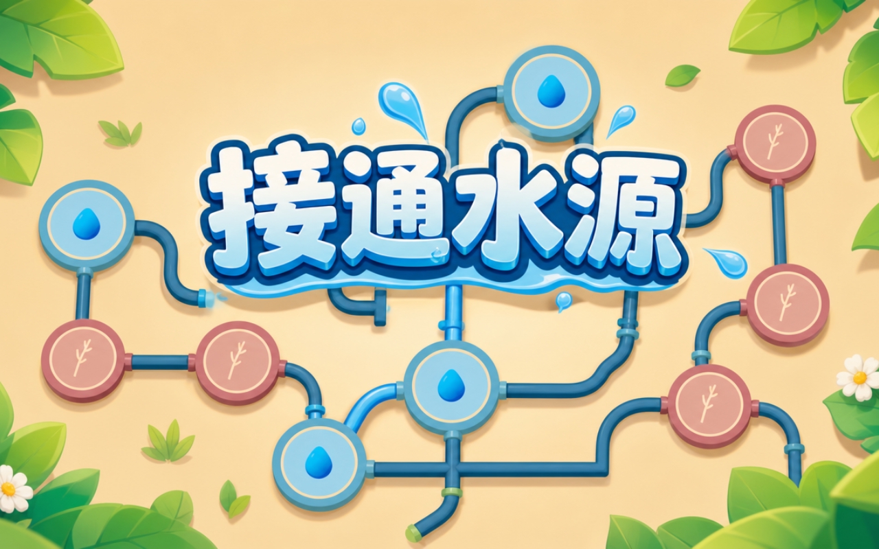 接通水源