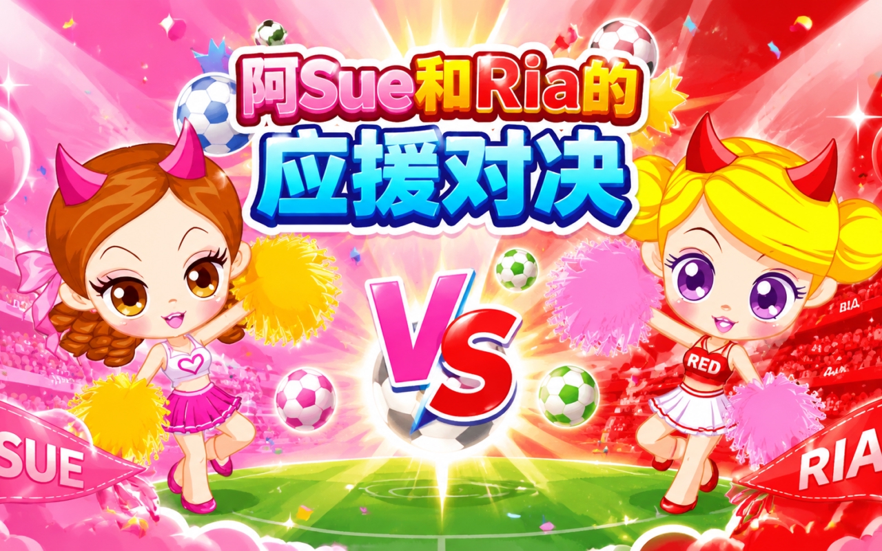 阿Sue和Ria的应援对决