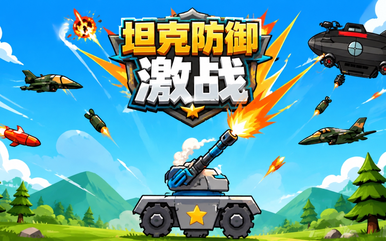坦克防御激战
